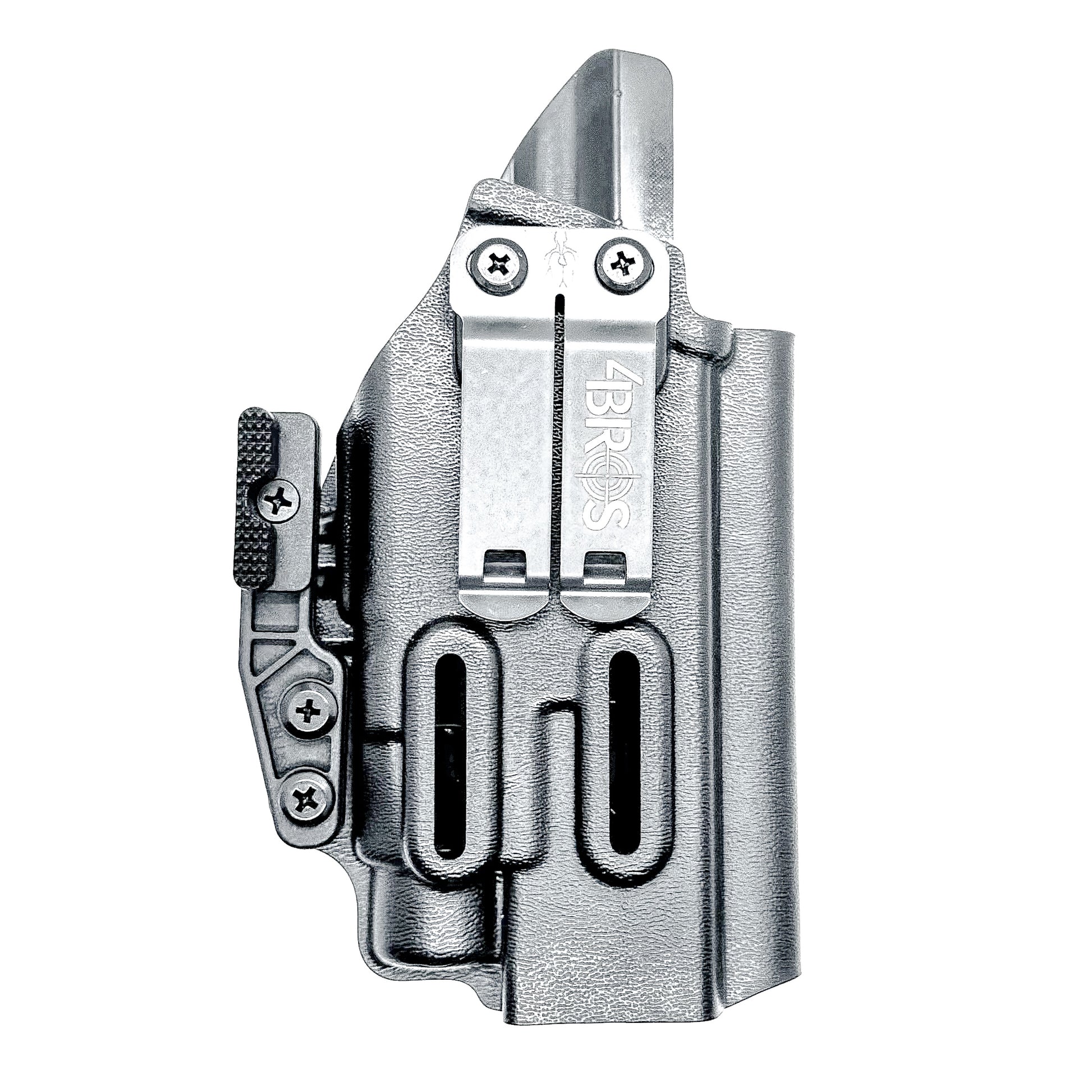 For the Best, most comfortable Inside Waistband IWB AIWB Appendix Kydex holster for the Ruger RXM 4.5" & the Streamlight TLR-7 HL-X, X or A shop Four Brothers