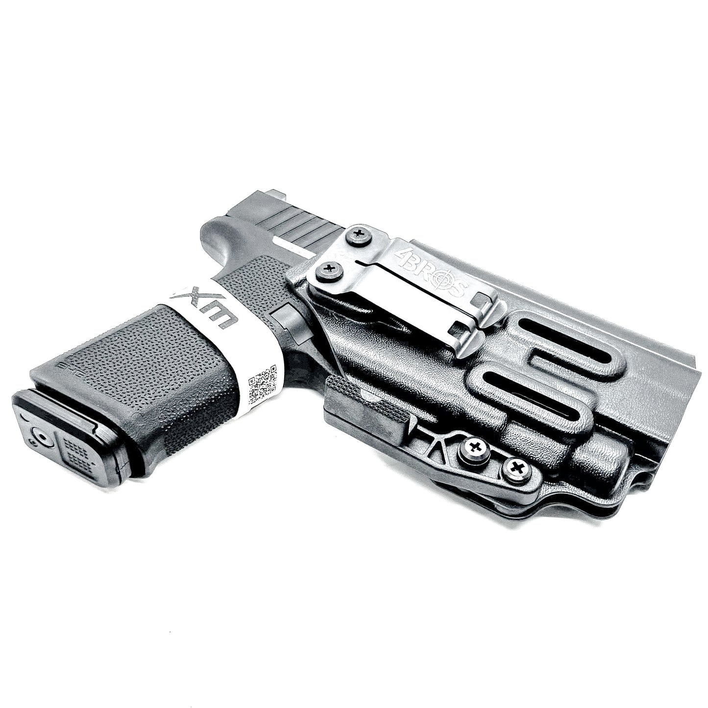 For the Best, most comfortable Inside Waistband IWB AIWB Appendix Kydex holster for the Ruger RXM 4.5" & the Streamlight TLR-7 HL-X, X or A shop Four Brothers