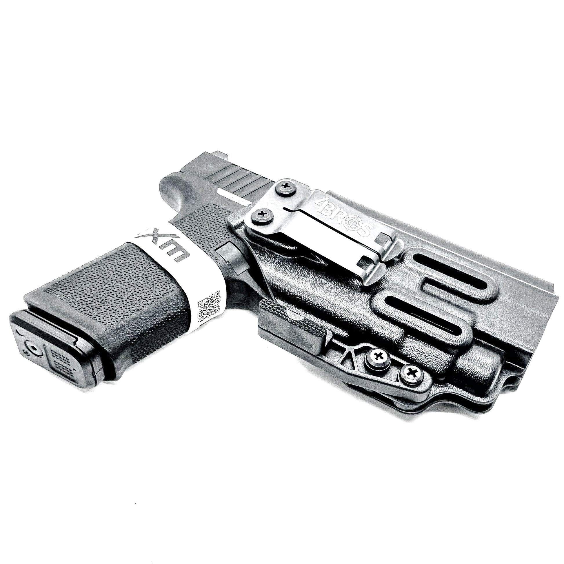 For the Best, most comfortable Inside Waistband IWB AIWB Appendix Kydex holster for the Ruger RXM 4.5" & the Streamlight TLR-7 HL-X, X or A shop Four Brothers