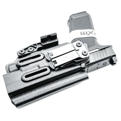 For the Best, most comfortable Inside Waistband IWB AIWB Appendix Kydex holster for the Ruger RXM 4.5" & the Streamlight TLR-7 HL-X, X or A shop Four Brothers