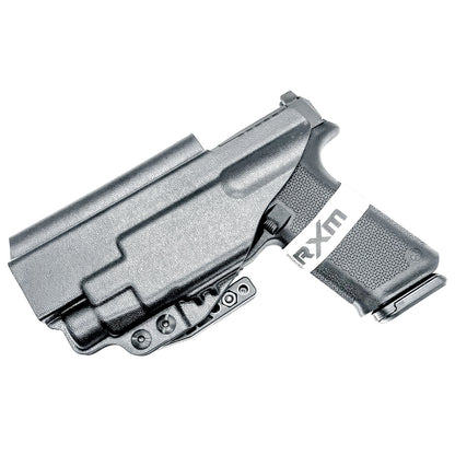 For the Best, most comfortable Inside Waistband IWB AIWB Appendix Kydex holster for the Ruger RXM 4.5" & the Streamlight TLR-7 HL-X, X or A shop Four Brothers