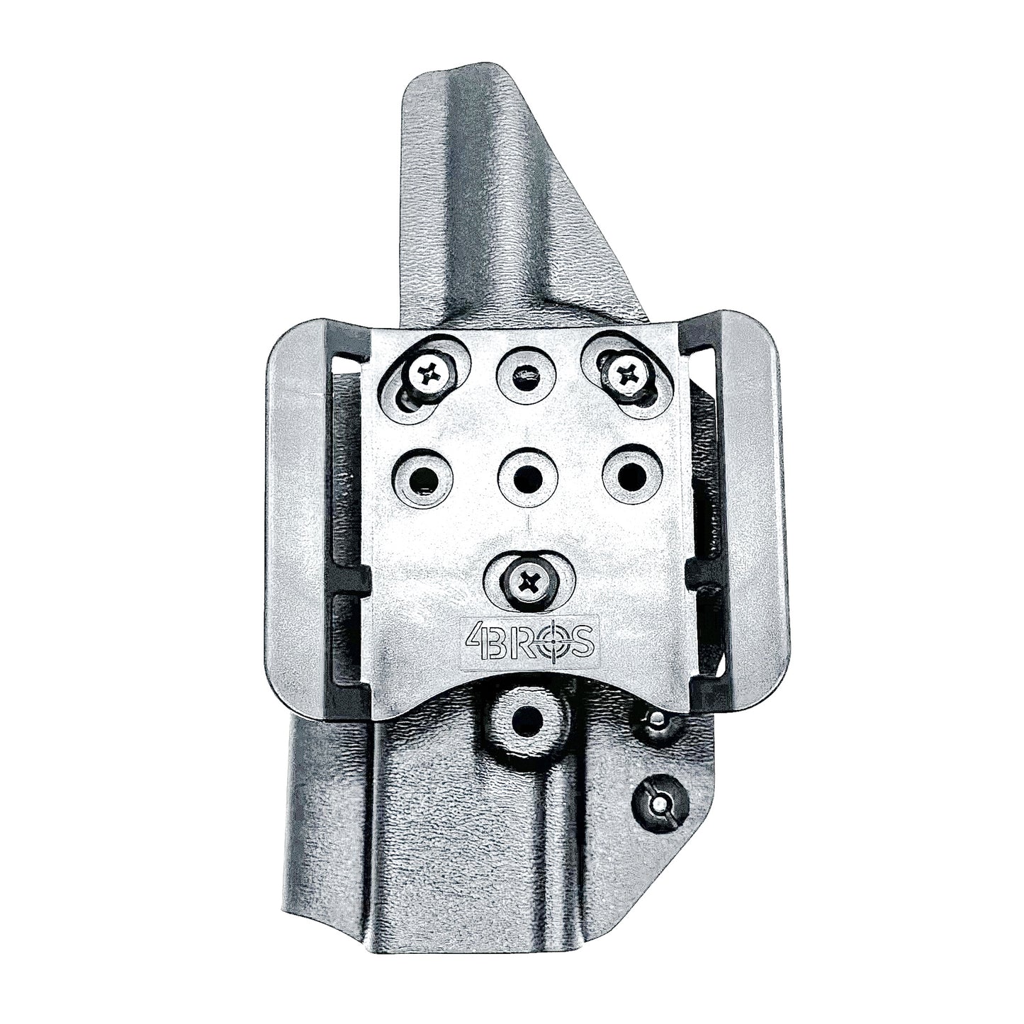 Outside waistband OWB holster for the Ruger RXM in black with 4BROS 1.5" Belt Slide.