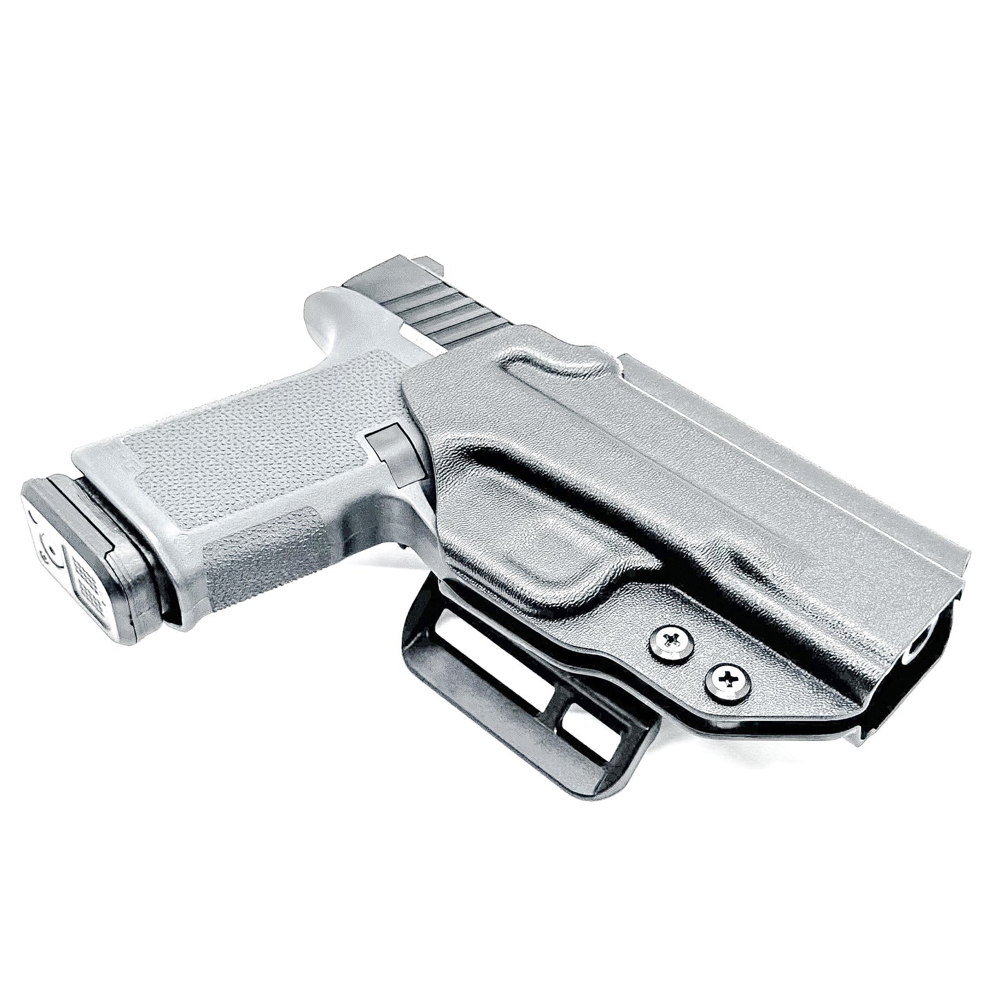 Outside waistband OWB holster for the Ruger RXM in black with 4BROS 1.5" Belt Slide.