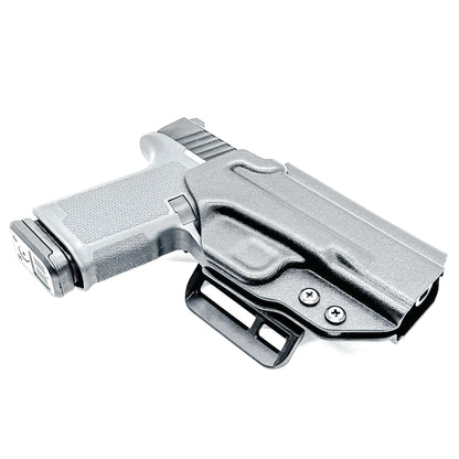 Outside waistband OWB holster for the Ruger RXM in black with 4BROS 1.5" Belt Slide.