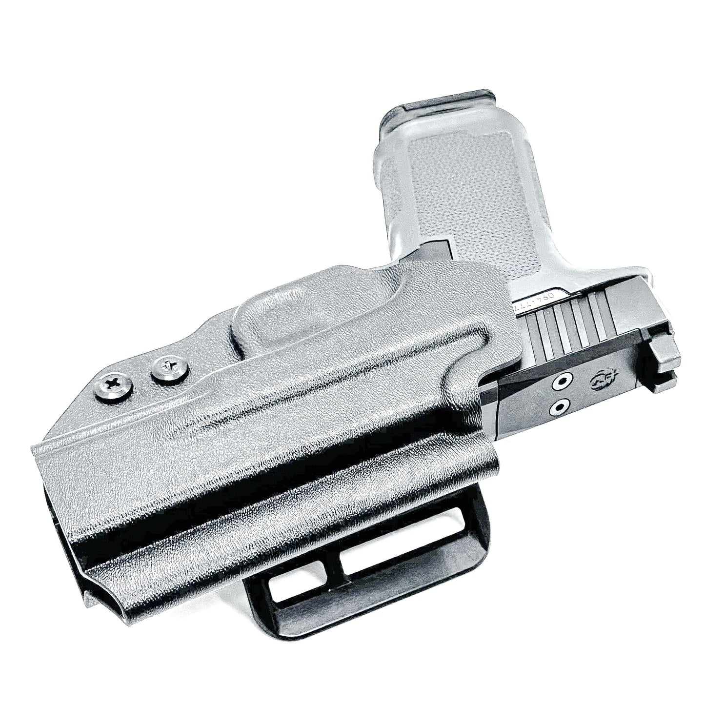 Outside waistband OWB holster for the Ruger RXM in black with 4BROS 1.5" Belt Slide.