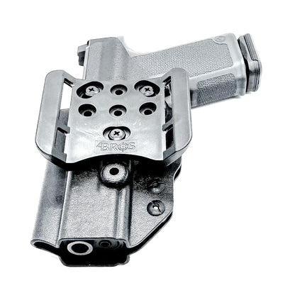 Outside waistband OWB holster for the Ruger RXM in black with 4BROS 1.5" Belt Slide.