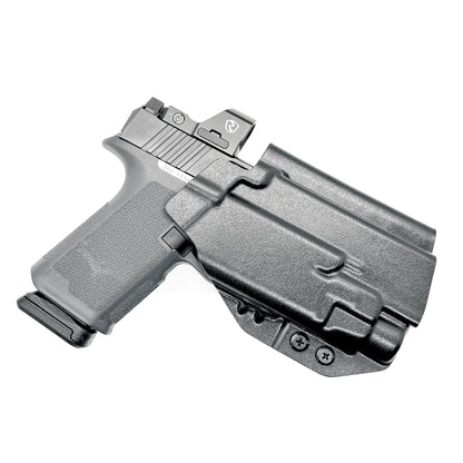 For the best Outside Waistband OWB Kydex holster designed to fit the Ruger RXM and Streamlight TLR-7 HL-X & TLR-7, shop Four Brothers. 4BROS, Made in the USA!