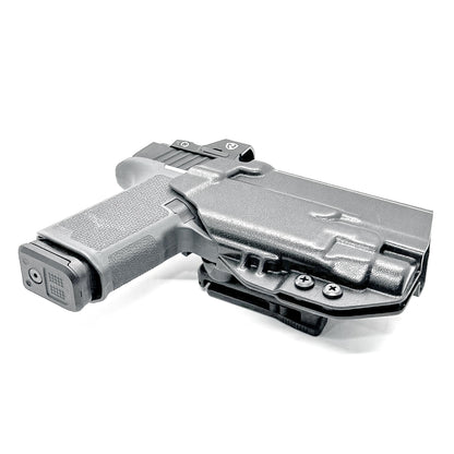 For the best Outside Waistband OWB Kydex holster designed to fit the Ruger RXM and Streamlight TLR-7 HL-X & TLR-7, shop Four Brothers. 4BROS, Made in the USA!