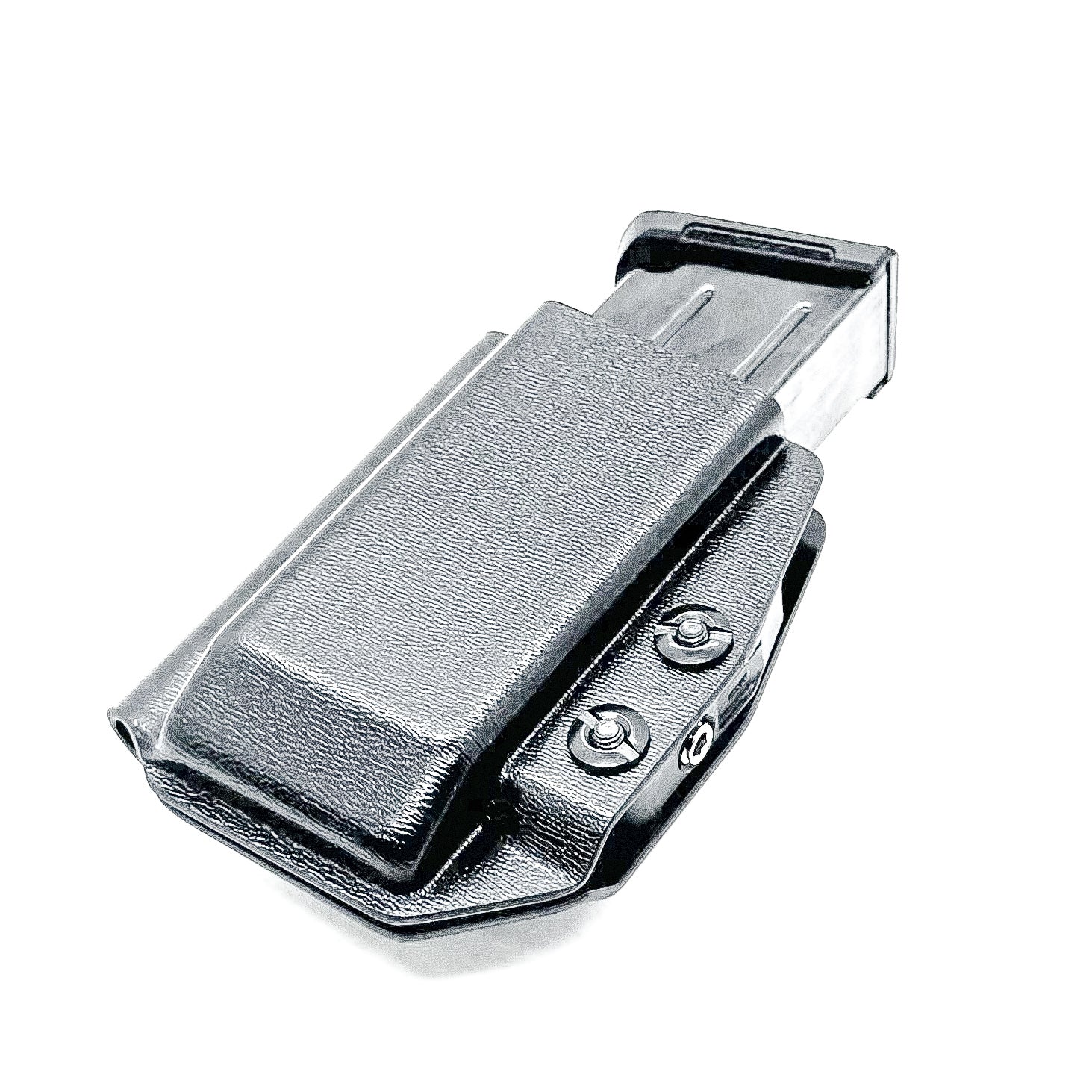 Black Inside Waistband IWB AIWB Ruger Security 9 magazine carrier, holster, & pouch from Four Brothers Holsters.  4BROS products are made in the USA.