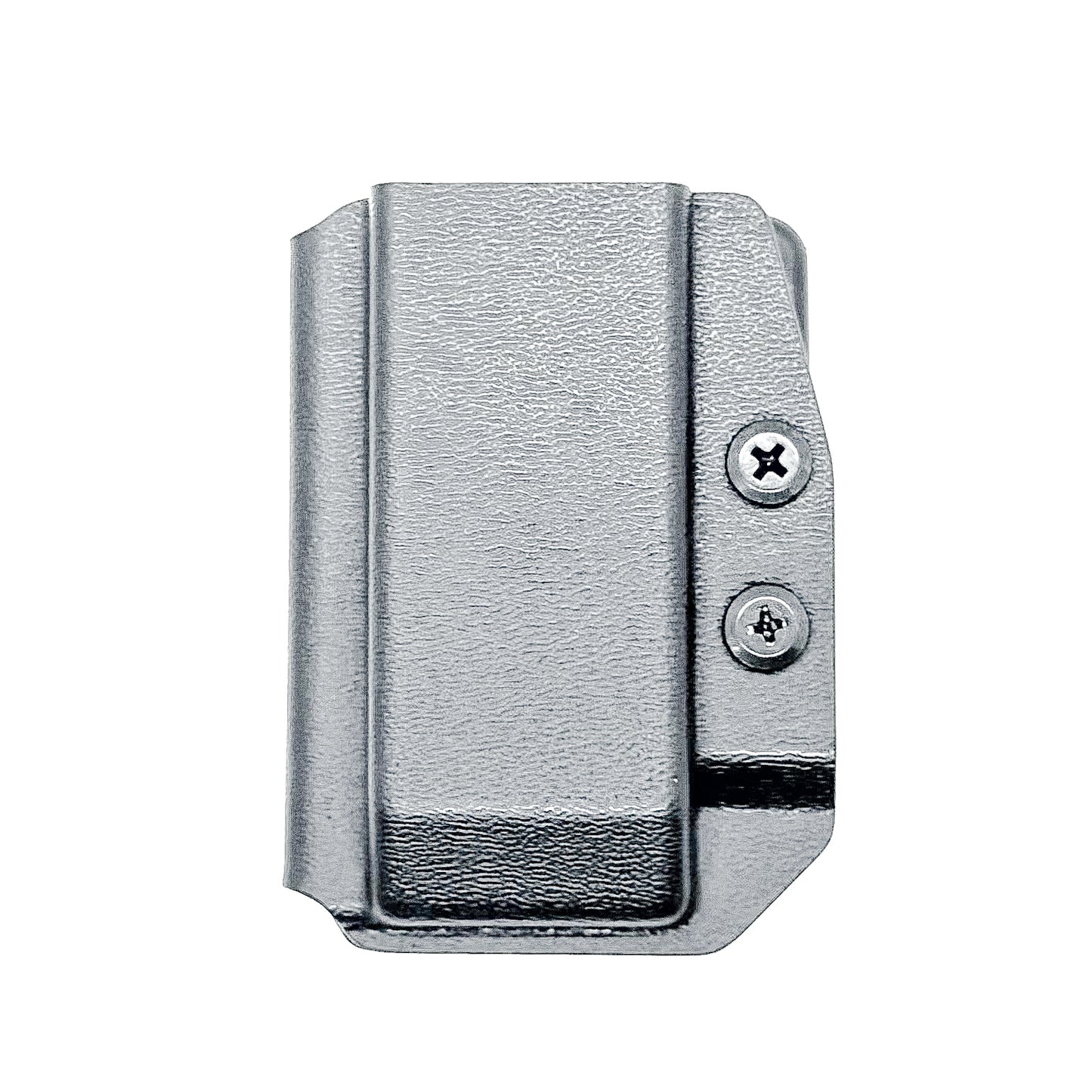 Black Kydex OWB Outside Waistband magazine pouch for Ruger Security 9 from Four Brothers Holsters.  Made in the USA