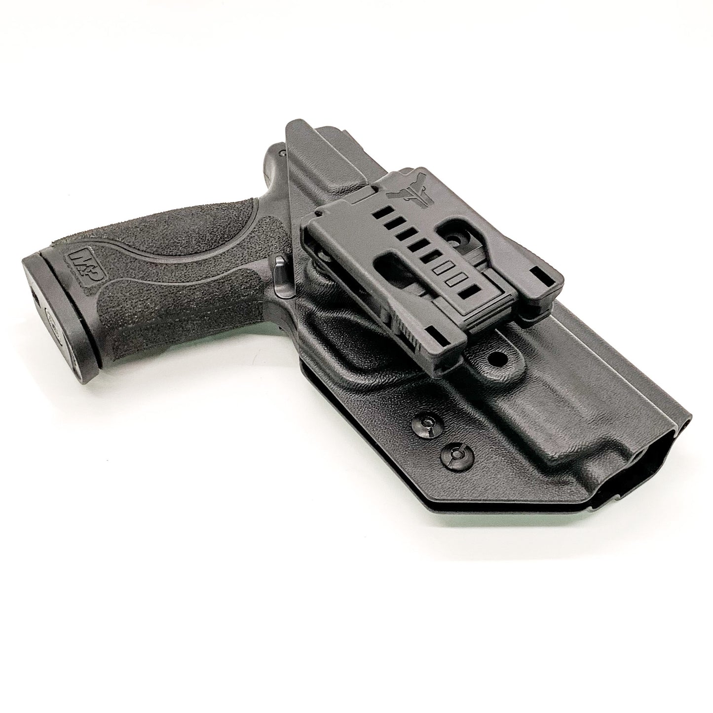 For the 2023 Best Outside Waistband OWB Kydex Holster designed to fit the Smith and Wesson M&P 4.25”, 4", and 3.6 Full Size and Compact pistol, shop Four Brothers Holsters. Holster fits M1.0 and M2. 0 generations.  Full sweat guard, adjustable retention, profiled for a red dot sight. Made in the USA. M1 M2