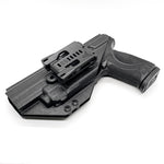 For the best outside Waistband Kydex Taco Style Holster designed to fit the Smith and Wesson M&P 10MM M2.0 pistol with thumb safety and Streamlight TLR-8A designed to fit both the 4" and 4.6" barrel lengths, shop Four Brothers Holsters. Full sweat guard, adjustable retention, cut for a red dot sight. Made in the USA.