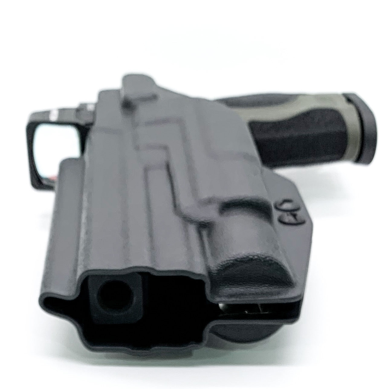 For the best Inside Waistband IWB AIWB Holster designed to fit the Smith and Wesson 2023 SPEC Series M&P 9 Metal M2.0 & Surefire X300U-A, X300U-B, X-300T-A, or X-300T-B weapon light, shop Four Brothers holsters.  Full sweat guard, adjustable retention, cleared for a red dot sight. Made in the USA. 4BROS 4Brothers Holster