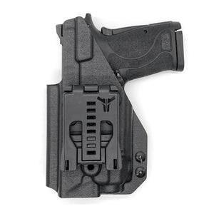 For the best KYDEX OWB Outside Waistband Kydex holster designed to fit the Smith & Wesson M&P 9 Shield EZ with Streamlight TLR-8 or TLR-8A weapon-mounted light, shop Four Brothers Holsters. Full sweat guard adjustable retention minimal material and smooth edges to reduce printing.  9EZ EZ9 S&W Easy 9 EZ