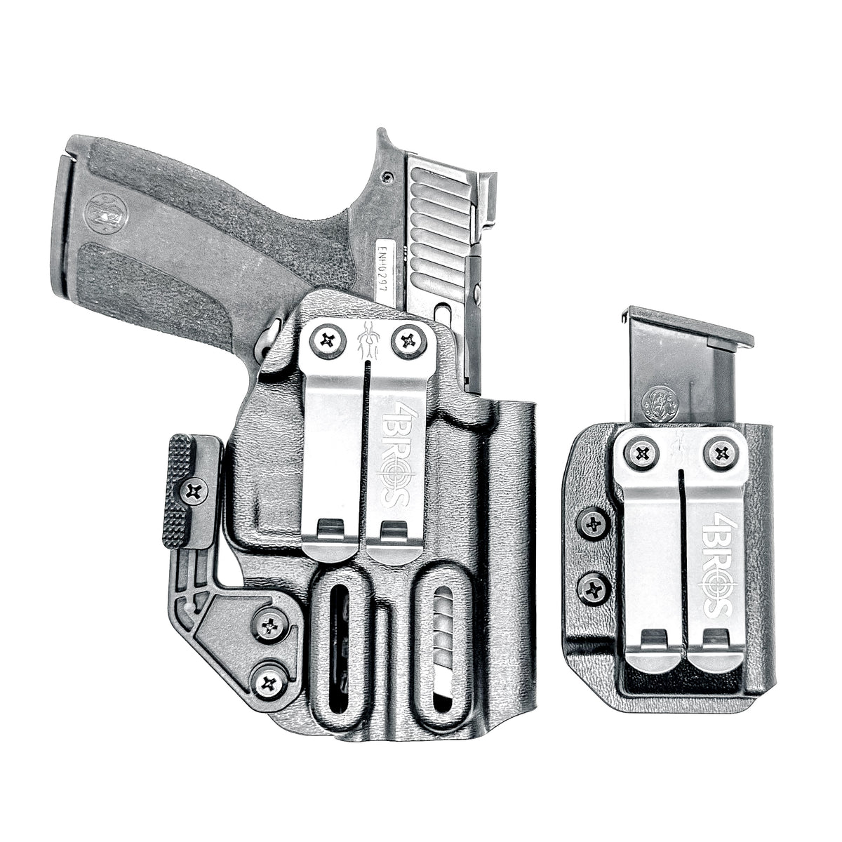  Inside Waistband IWB & AIWB Holster & Magazine Carrier combo for the Smith & Wesson Shield X