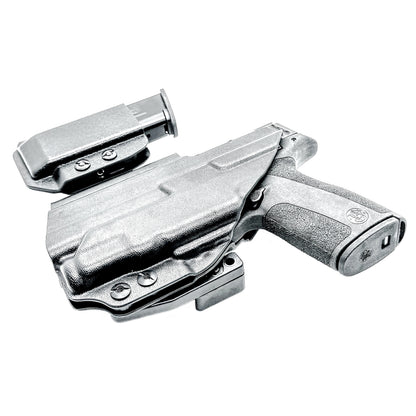 Four Brothers Holsters Inside Waistband IWB & AIWB Holster & Magazine Carrier combo for the Smith & Wesson M&P Shield X & TLR-7 X Sub or TLR-7 HL-X Sub.