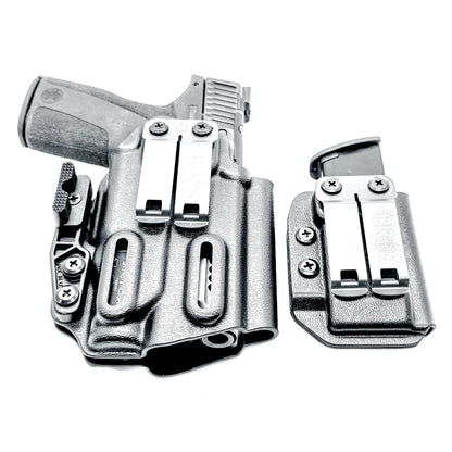 Four Brothers Holsters Inside Waistband IWB & AIWB Holster & Magazine Carrier combo for the Smith & Wesson M&P Shield X & TLR-7 X Sub or TLR-7 HL-X Sub.