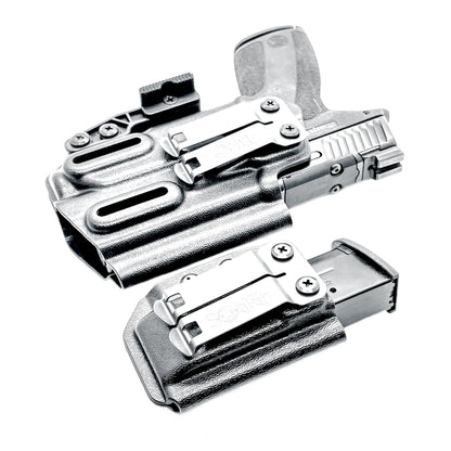 Four Brothers Holsters Inside Waistband IWB & AIWB Holster & Magazine Carrier combo for the Smith & Wesson M&P Shield X & TLR-7 X Sub or TLR-7 HL-X Sub.
