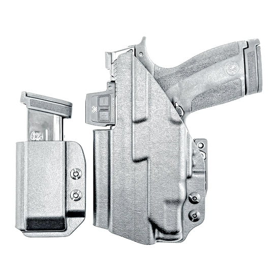 Four Brothers Holsters Inside Waistband IWB & AIWB Holster & Magazine Carrier combo for the Smith & Wesson M&P Shield X & TLR-7 X Sub or TLR-7 HL-X Sub.