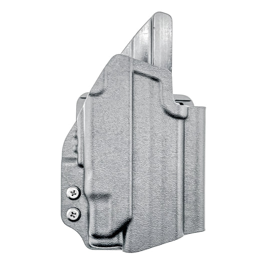 Outside Waistband OWB holster for S&W M&P Shield X with Streamlight TLR-7 Sub (#3 Key). Optics-ready, adjustable retention, open muzzle, USA-made quality.
