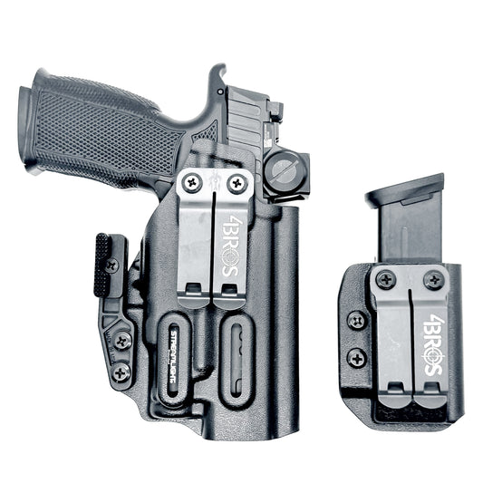 Inside Waistband IWB Holster & Magazine Carrier Combo for the Sig Sauer P365-FUSE & Icarus Precision A.C.E. Module & TLR-7 Sub from Four Brothers Holsters