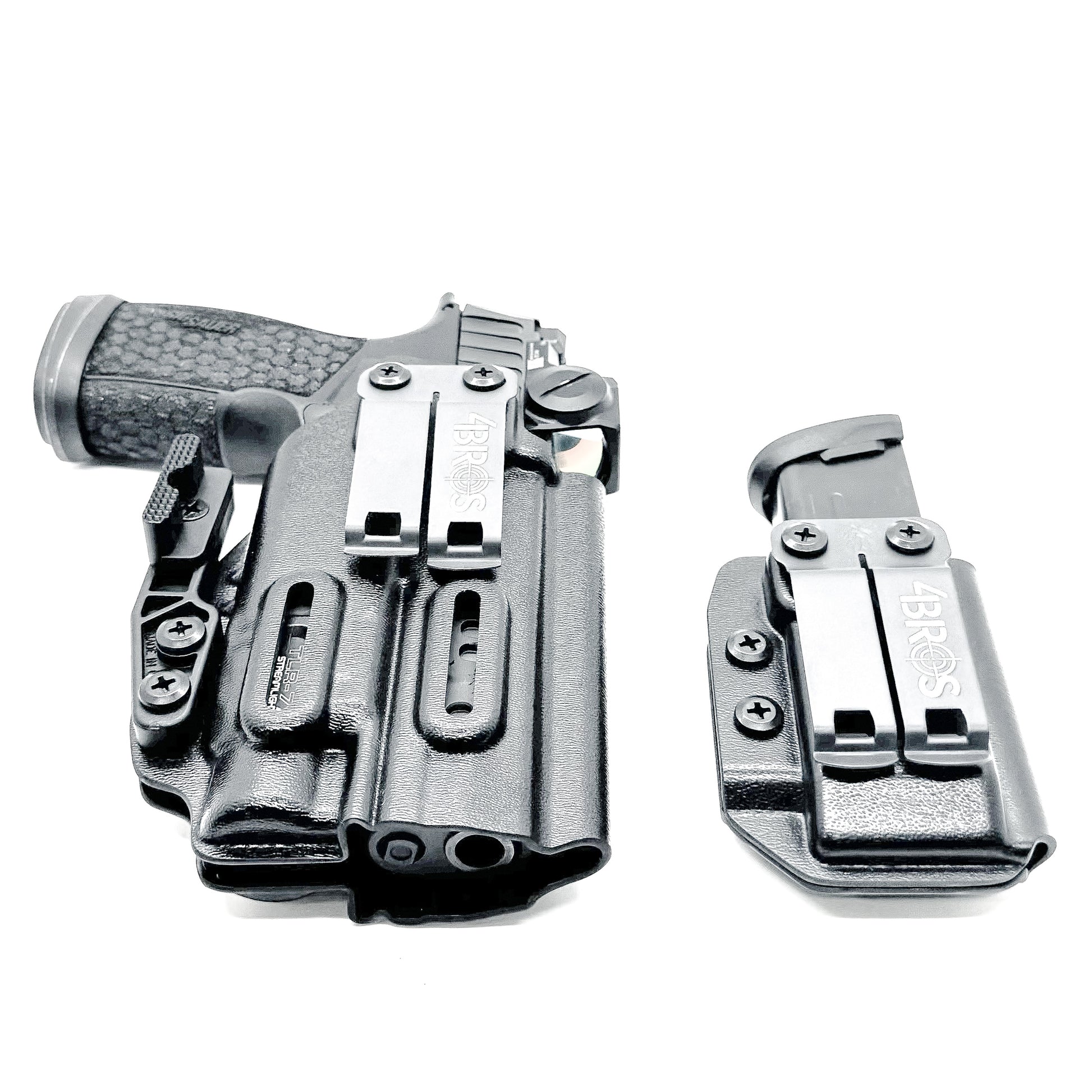 Inside Waistband IWB Holster & Magazine carrier Combo fits Sig Sauer P365-FUSE or P365-XMACRO & Streamlight TLR-7 X/A or TLR-7 HL-X from Four Brothers Holsters