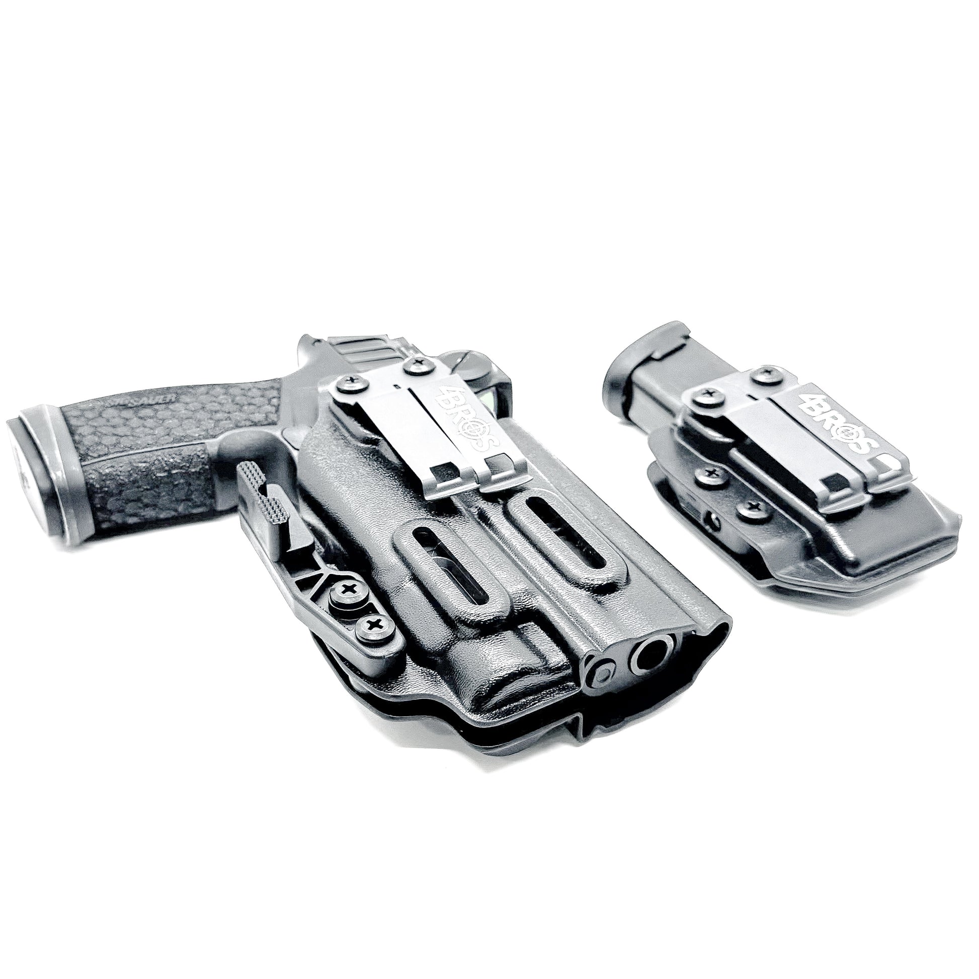 Inside Waistband IWB Holster & Magazine carrier Combo fits Sig Sauer P365-FUSE or P365-XMACRO & Streamlight TLR-7 X/A or TLR-7 HL-X from Four Brothers Holsters
