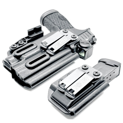 Inside Waistband IWB Holster & Magazine carrier Combo fits Sig Sauer P365-FUSE or P365-XMACRO & Streamlight TLR-7 X/A or TLR-7 HL-X from Four Brothers Holsters