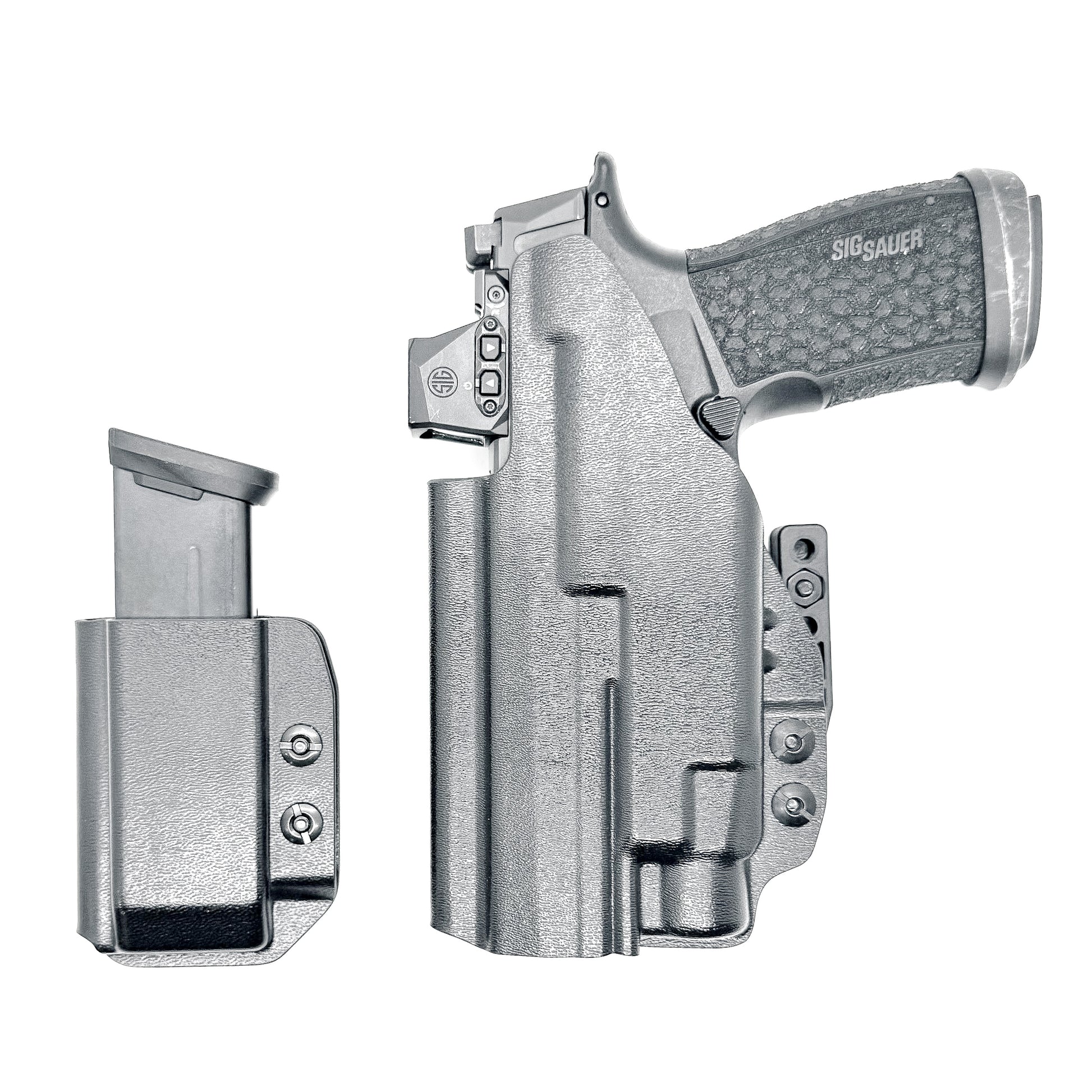Inside Waistband IWB Holster & Magazine carrier Combo fits Sig Sauer P365-FUSE or P365-XMACRO & Streamlight TLR-7 X/A or TLR-7 HL-X from Four Brothers Holsters