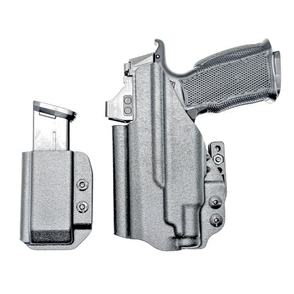 Four Brothers Sig Sauer P365-XMACRO & Icarus Precision A.C.E. 365 X MACRO Grip Module & Streamlight TLR-7 Sub & mag pouch IWB Inside Waistband Holster Combo