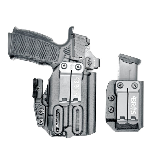 Sig P365-XMACRO & Icarus Precision A.C.E Module & TLR-7 XA IWB RH Holster with Magazine Carrier Combo in Black
