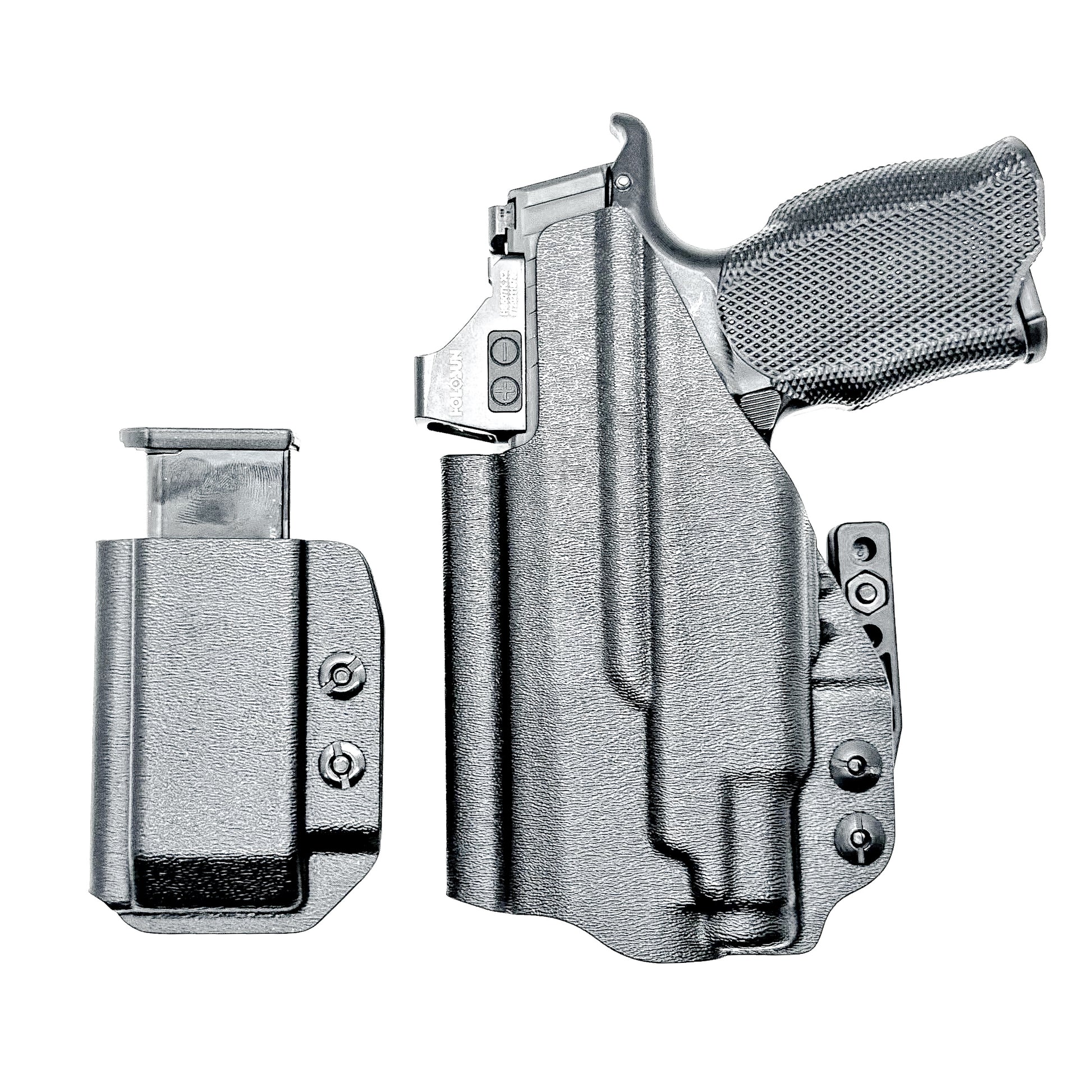 Four Brothers Sig Sauer P365XL & Icarus Precision A.C.E 365 XL Hybrid Grip Module  & Streamlight TLR-7 Sub & magazine pouch IWB Inside Waistband Holster Combo