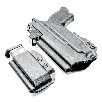 Four Brothers Sig Sauer P365XL & Icarus Precision A.C.E 365 XL Hybrid Grip Module  & Streamlight TLR-7 Sub & magazine pouch IWB Inside Waistband Holster Combo