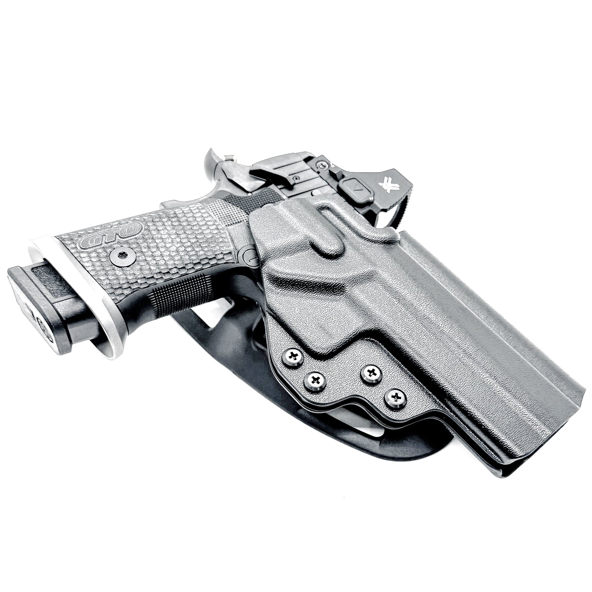 Sig Sauer P211 GTO outside waistband OWB light duty & competition holster