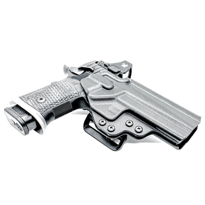 Sig Sauer P211 GTO OWB Kydex holster with precision-molded fit, adjustable retention, and tough .093" construction