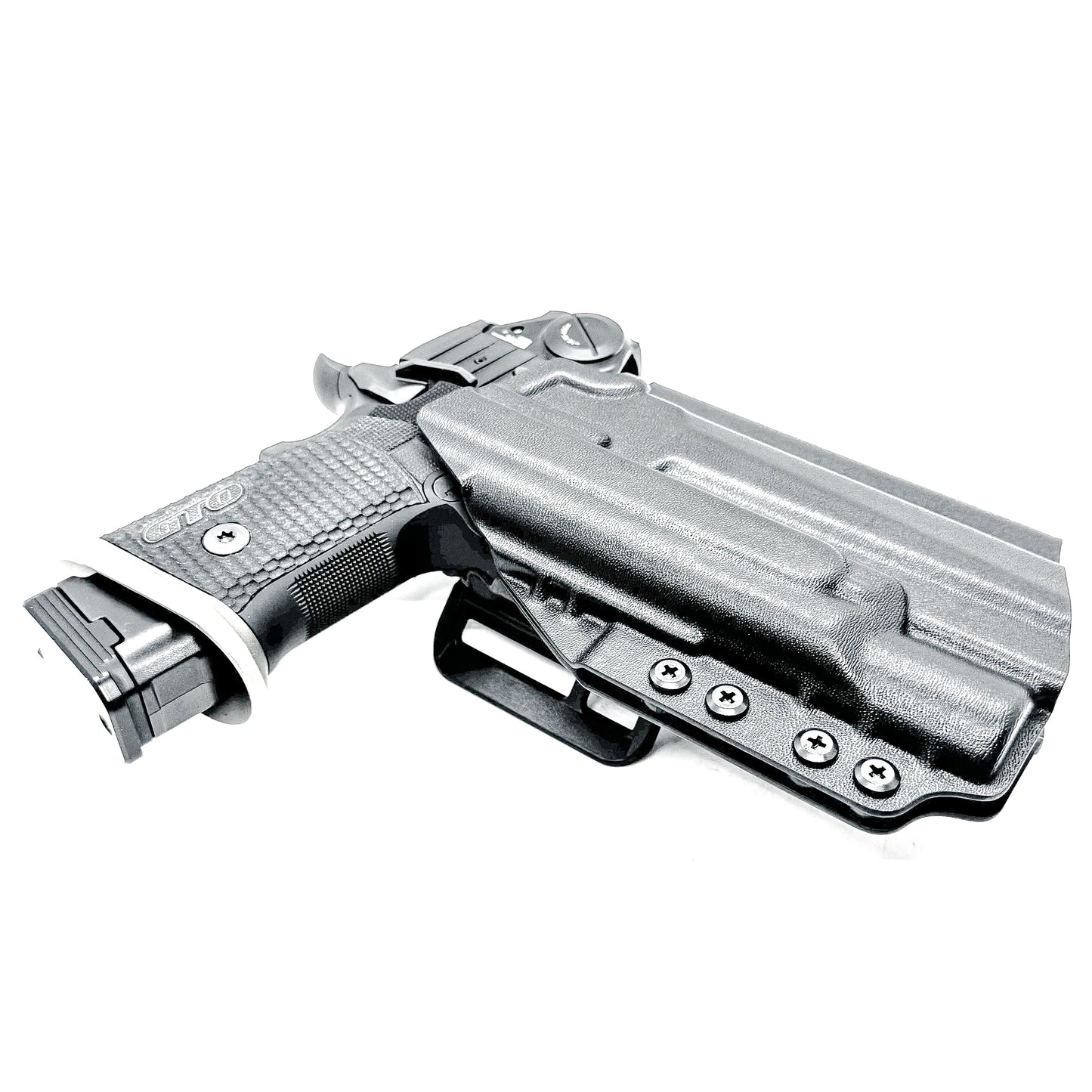 Sig Sauer P211 GTO & X300U-A and X300U-B OWB Kydex holster with precision-molded fit, adjustable retention, and tough .093" construction. Made in the USA.