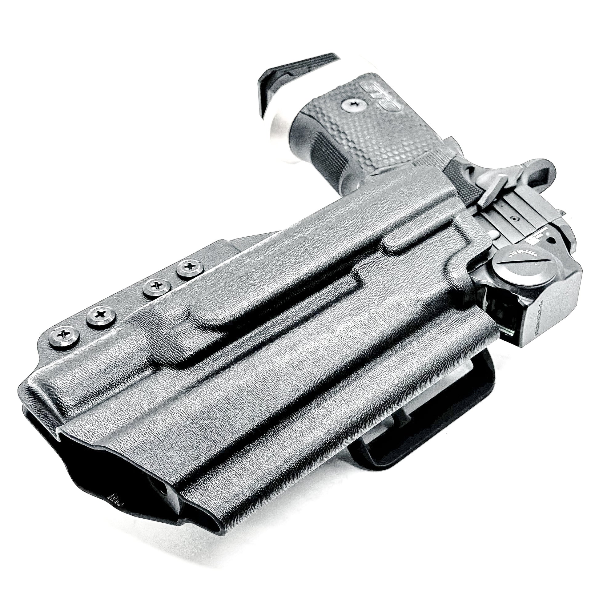 Sig Sauer P211 GTO & X300U-A and X300U-B OWB Kydex holster with precision-molded fit, adjustable retention, and tough .093" construction. Made in the USA.