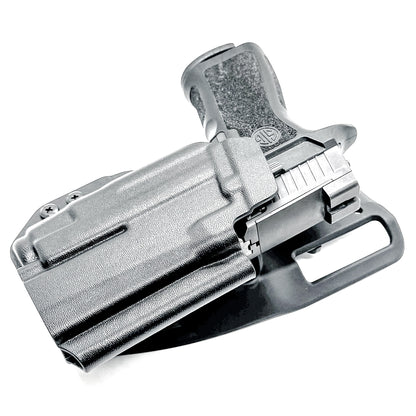 Sig Sauer P320 Compact and Carry with Streamlight TLR-7 X or A Duty & Competition Holster