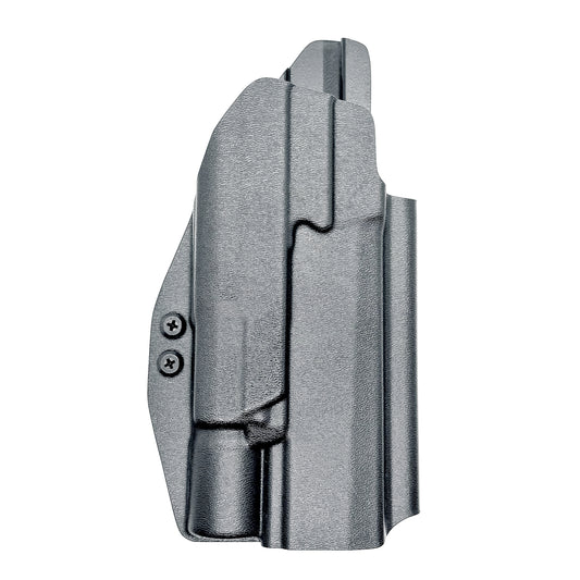 Black OWB Holster for the Sig Sauer P320 Full Size, M18, M17, X-Five, or Carry & Surefire X300U-A or B & GoGun USA Gas Pedal from Four Brothers Holsters