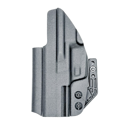 Inside Waistband IWB AIWB Kydex Holster for the Sig Sauer P365-AXG LEGION Gen 1 and Gen 2 from Four Brothers 4BROS Holsters.  Proudly made in the USA.