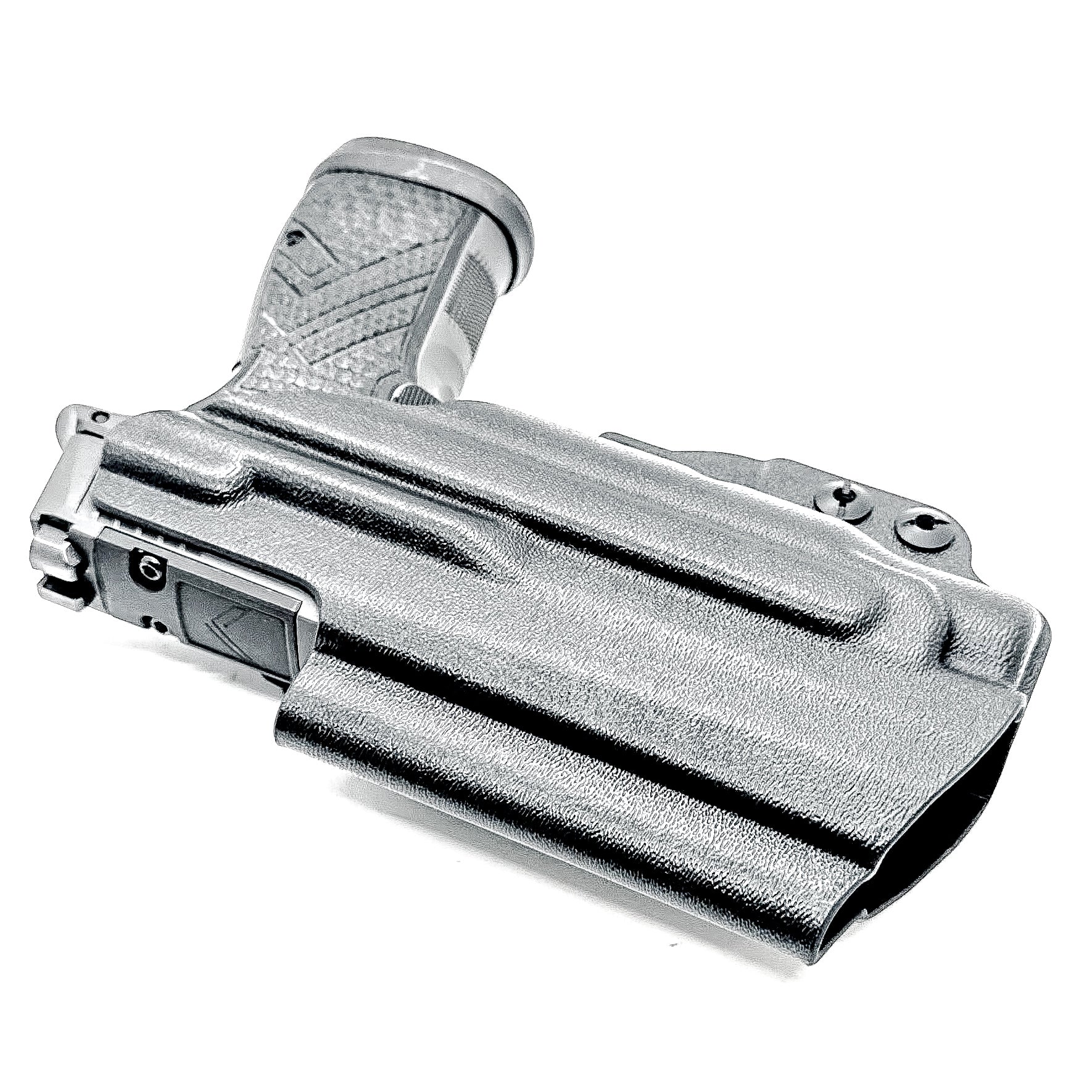 Inside Waistband IWB holster for Sig P365-AXG Legion with FOXTROT2R. Red dot ready, Enigma compatible, Gen 1 & Gen 2 specific. Made in USA.