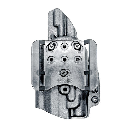 Precision Outside Waistband OWB holster for SIG P365-AXG Legion with FOXTROT2R. Adjustable retention, optics-ready, threaded barrel compatible. Made in the USA.