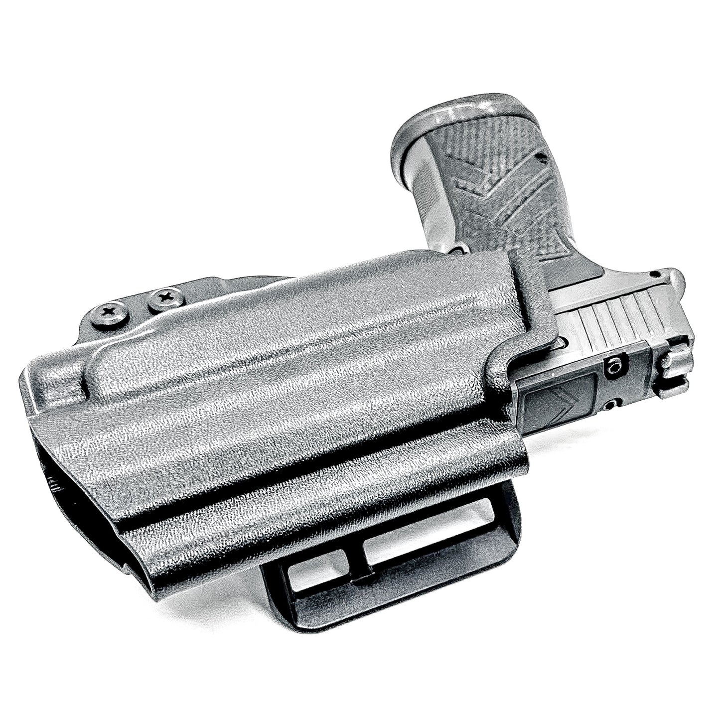 Precision Outside Waistband OWB holster for SIG P365-AXG Legion with FOXTROT2R. Adjustable retention, optics-ready, threaded barrel compatible. Made in the USA.