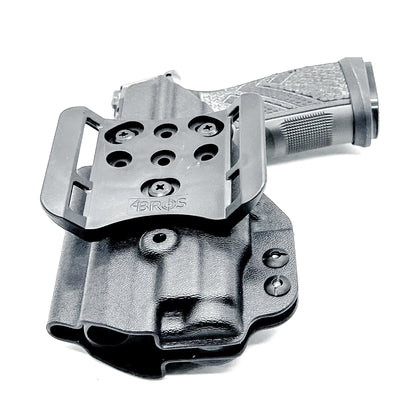 OWB Outside Waistband Holster for the Sig Sauer P365-AXG LEGION pistol & Streamlight TLR-7 Sub light from Four Brothers Holsters