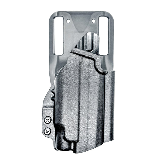 Sig Sauer P365-AXG Legion and FOXTROT2R Outside Waistband (OWB) holster light-duty & competition holster, offering secure retention and precise fit