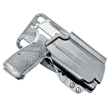 Sig Sauer P365-AXG Legion and FOXTROT2R Outside Waistband (OWB) holster light-duty & competition holster, offering secure retention and precise fit