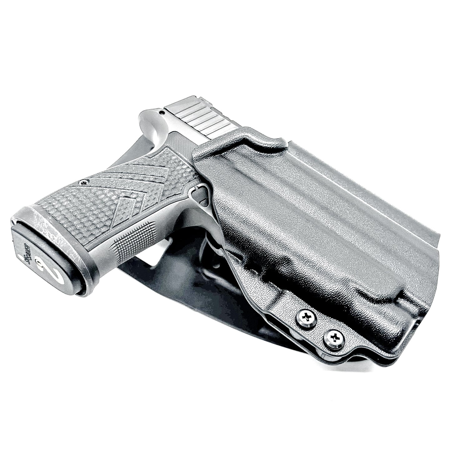 Sig Sauer P365-AXG Legion and FOXTROT2R Outside Waistband (OWB) holster light-duty & competition holster, offering secure retention and precise fit