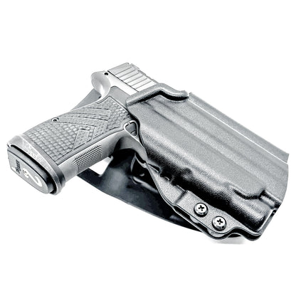 Sig Sauer P365-AXG Legion and FOXTROT2R Outside Waistband (OWB) holster light-duty & competition holster, offering secure retention and precise fit