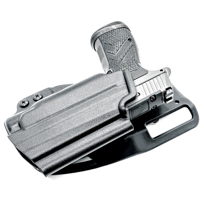 Sig Sauer P365-AXG Legion and FOXTROT2R Outside Waistband (OWB) holster light-duty & competition holster, offering secure retention and precise fit