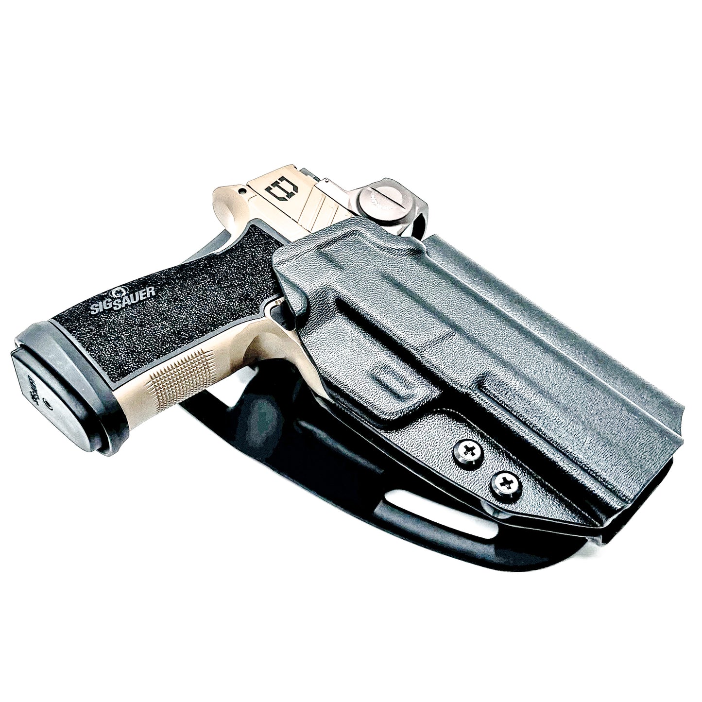 Outside waistband Duty & Competition holster for P365-DH3 AXG with optic cut
